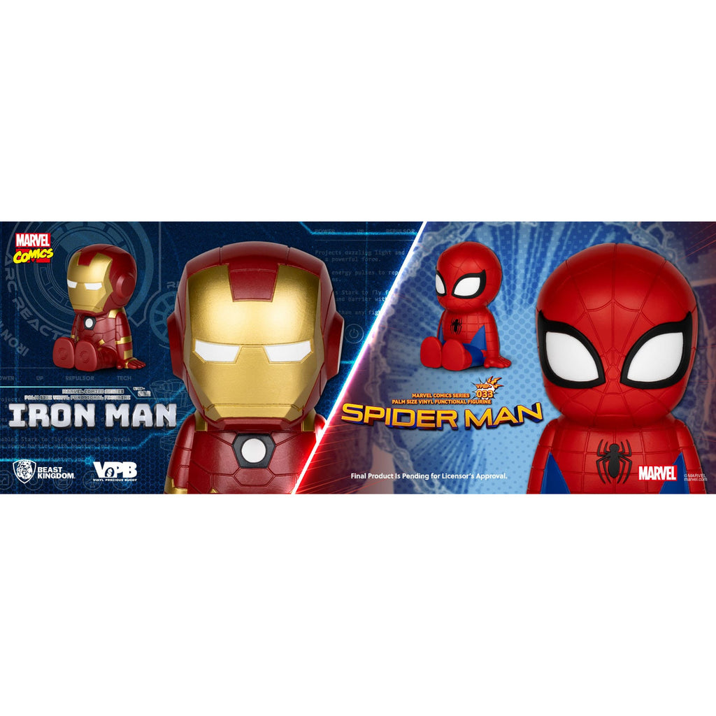 Produktbild Classic Marvel Comics Piggy Sparbössa i vinyl Iron Man 12 cm
