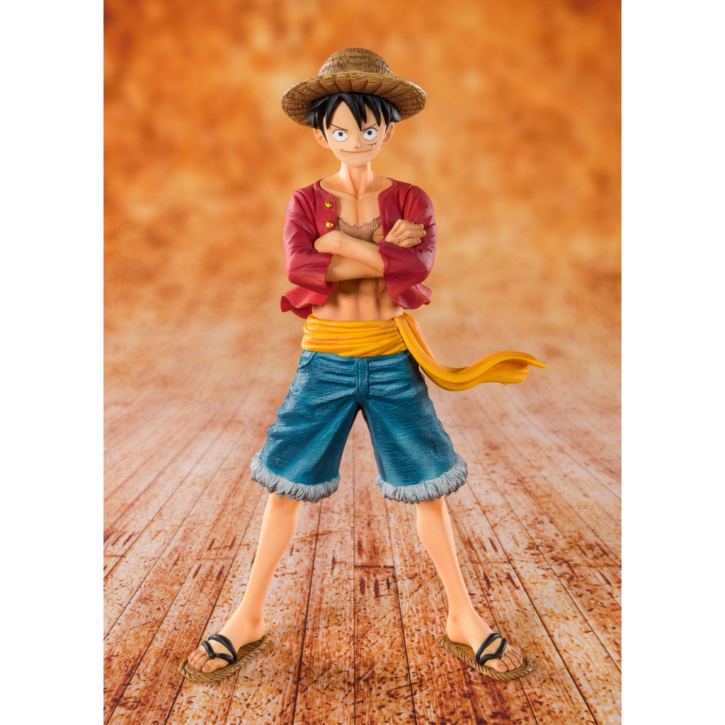 Produktbild One Piece FiguartsZERO PVC-staty Ett Straw Hat Luffy 14 cm