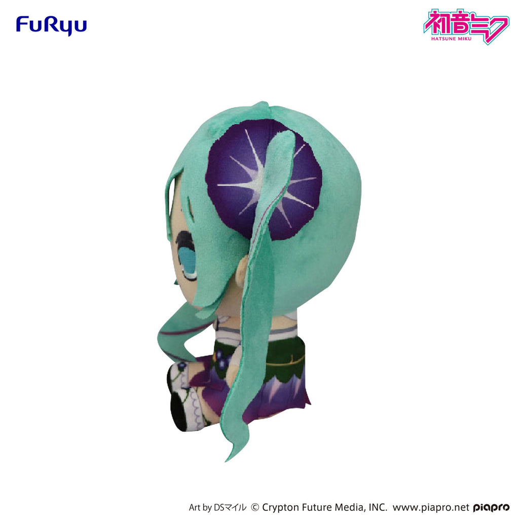 Produktbild Hatsune Miku Kyurumaru stor plushfigur Morning Glory 26 cm