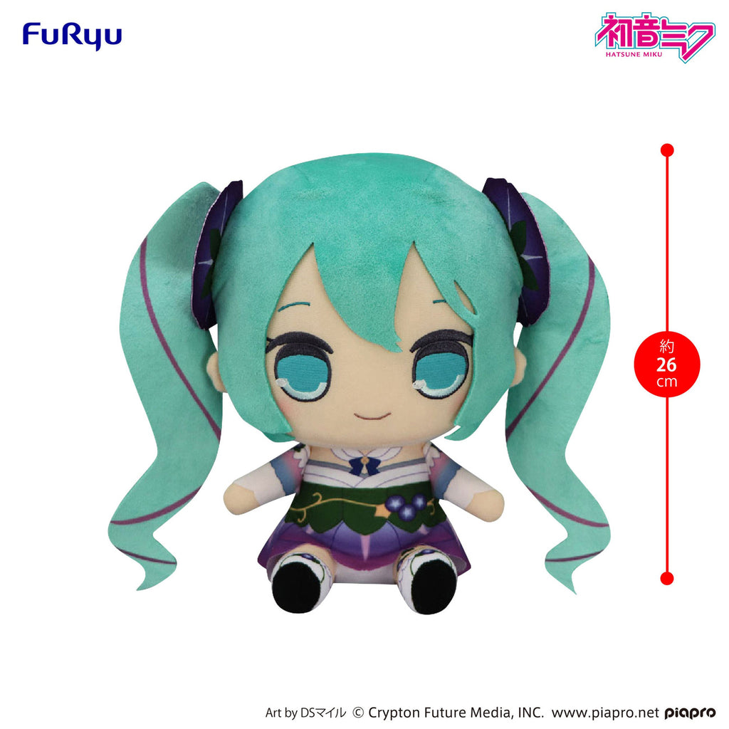 Produktbild Hatsune Miku Kyurumaru stor plushfigur Morning Glory 26 cm