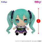 Produktbild Hatsune Miku Kyurumaru stor plushfigur Morning Glory 26 cm