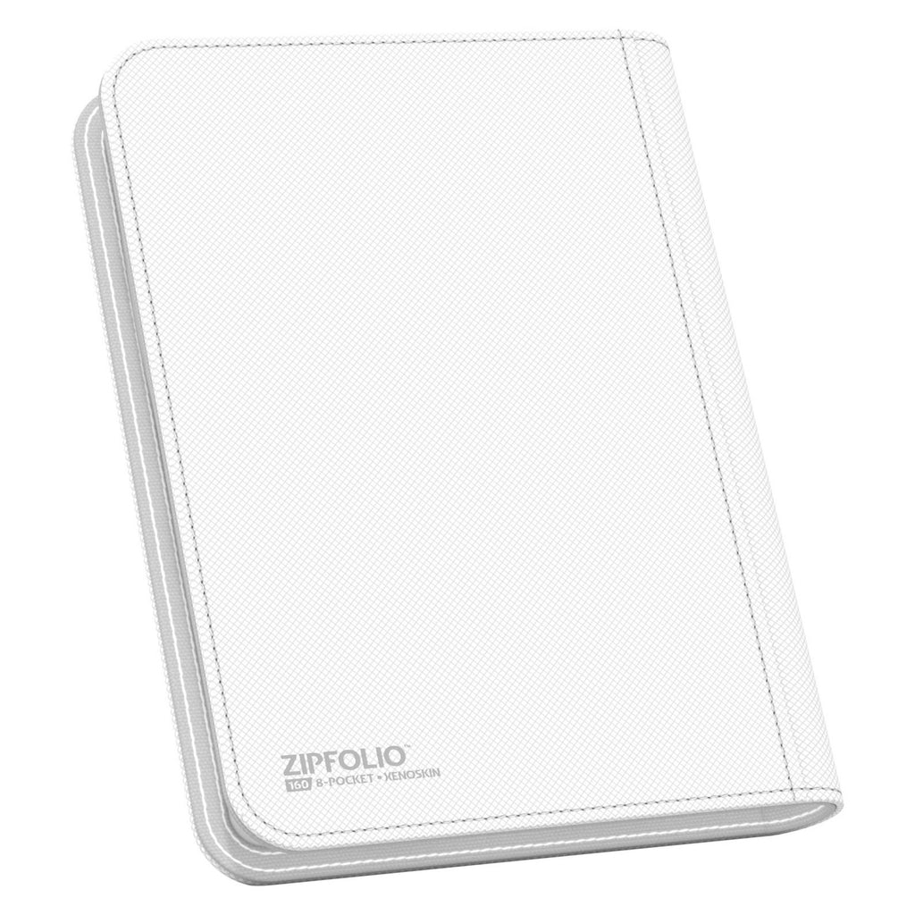 Produktbild Ultimate Guard Zipfolio 160 8-Pocket Xenoskin - Vit