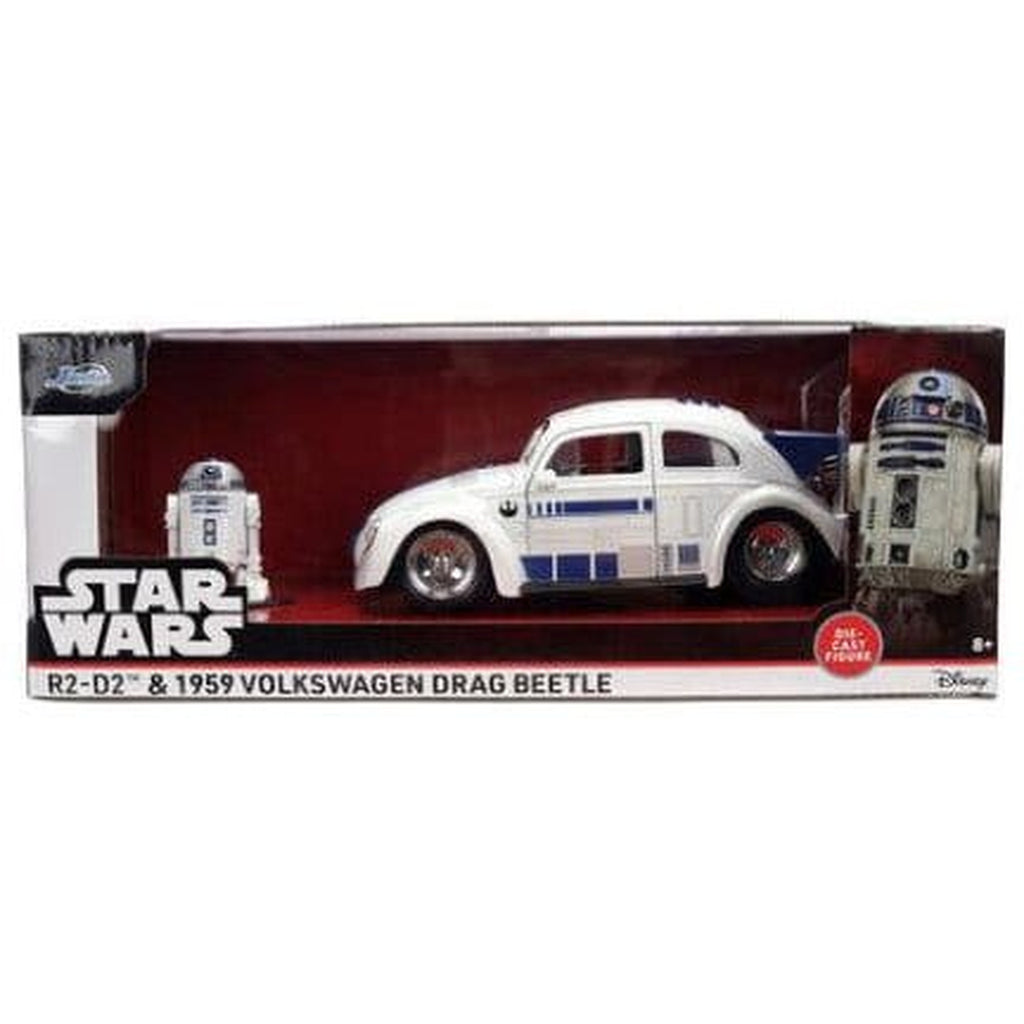 Produktbild Star Wars Diecast-modell 1:24 R2-D2 1959 VW Drag Beetle