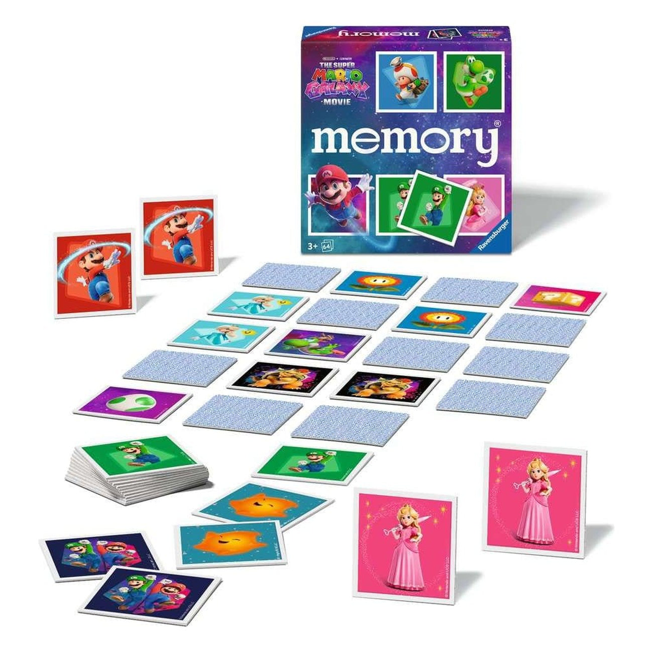 Produktbild Super Mario Galaxy Film Memory-spel