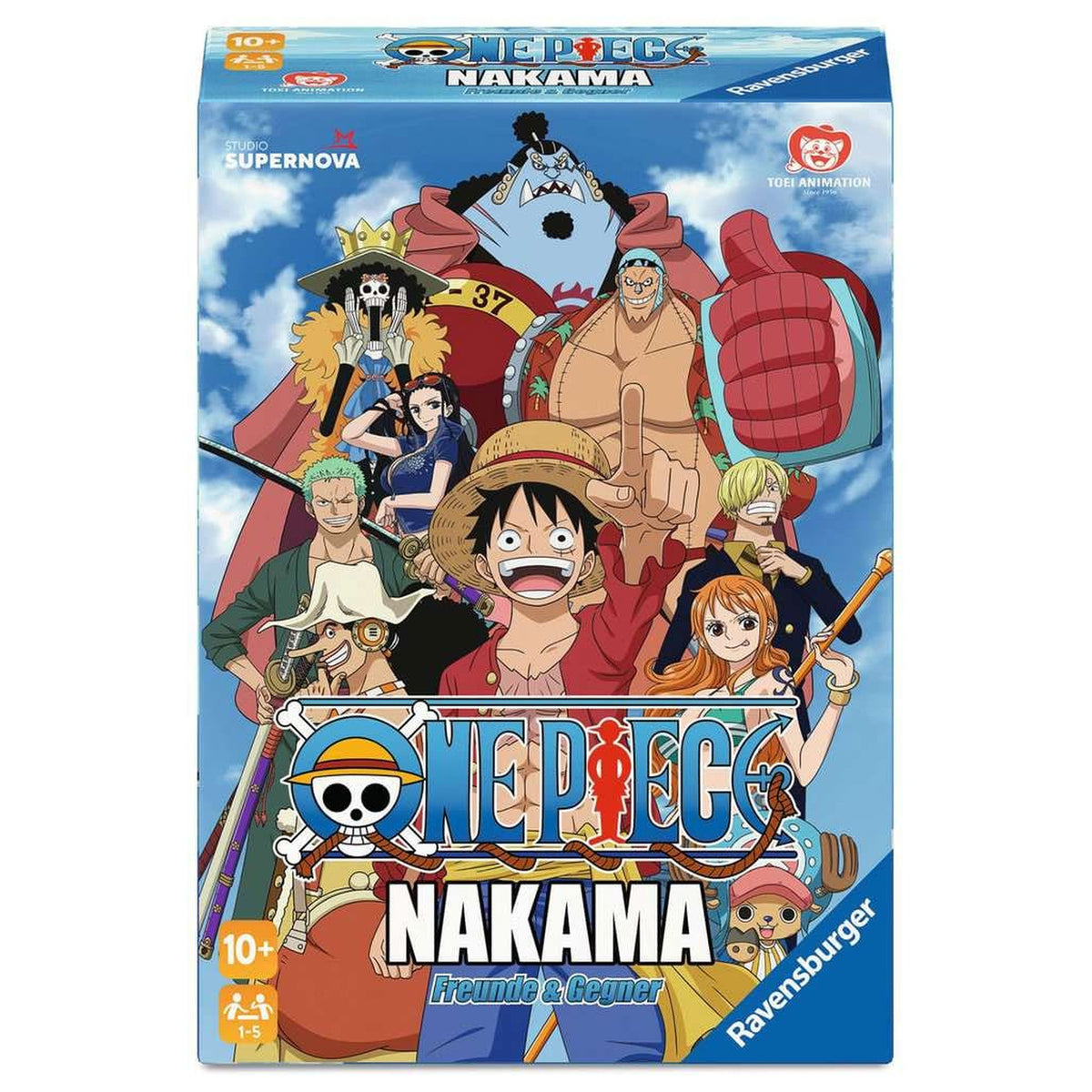 Produktbild One Piece Brädspel Nakama *Tysk version*