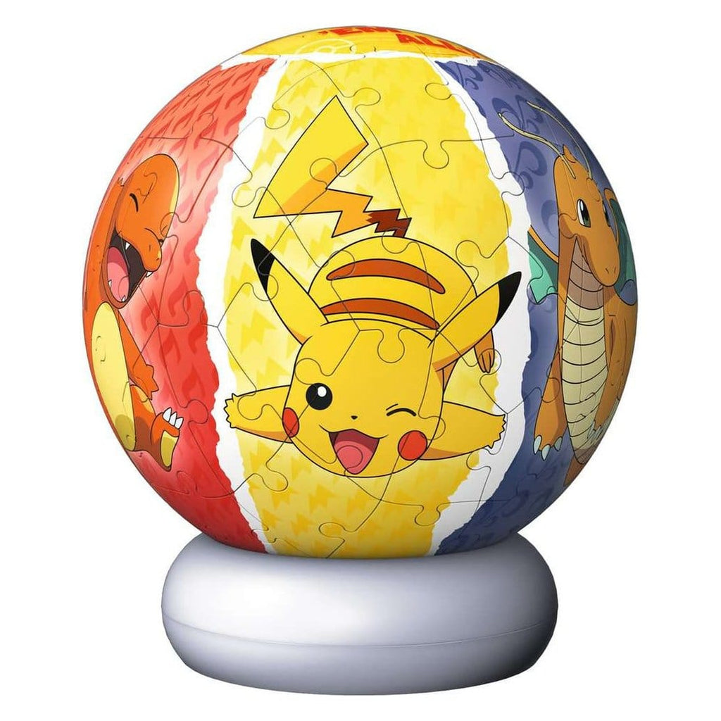 Produktbild Pokémon 3D Pusselboll Nattlampa (73 bitar)