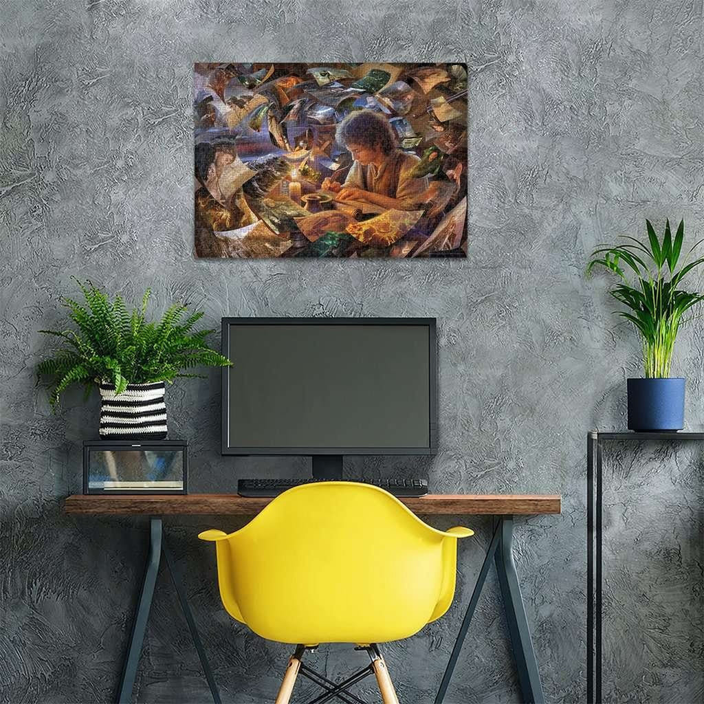 Produktbild Sagan om Ringen Pussel Frodos resa (1000 bitar)