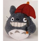 Produktbild Min Granne Totoro Gosedjur Totoro Red Umbrella 15 cm