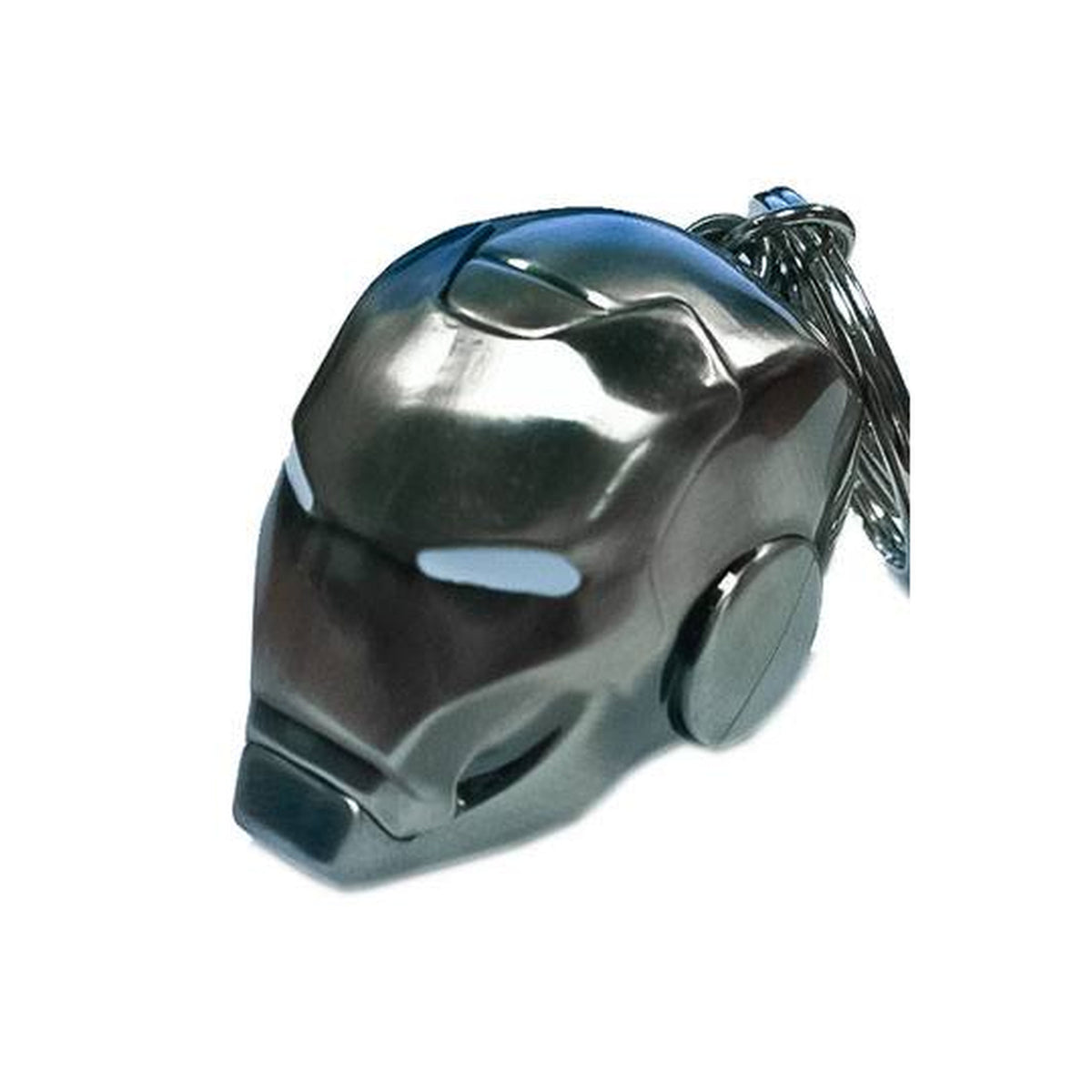 Produktbild Marvel Comics nyckelring i metall Iron Man-hjälm Mark II