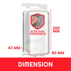 Produktbild Clamshell PET-fodral XL 35-pack för Actionfigurer