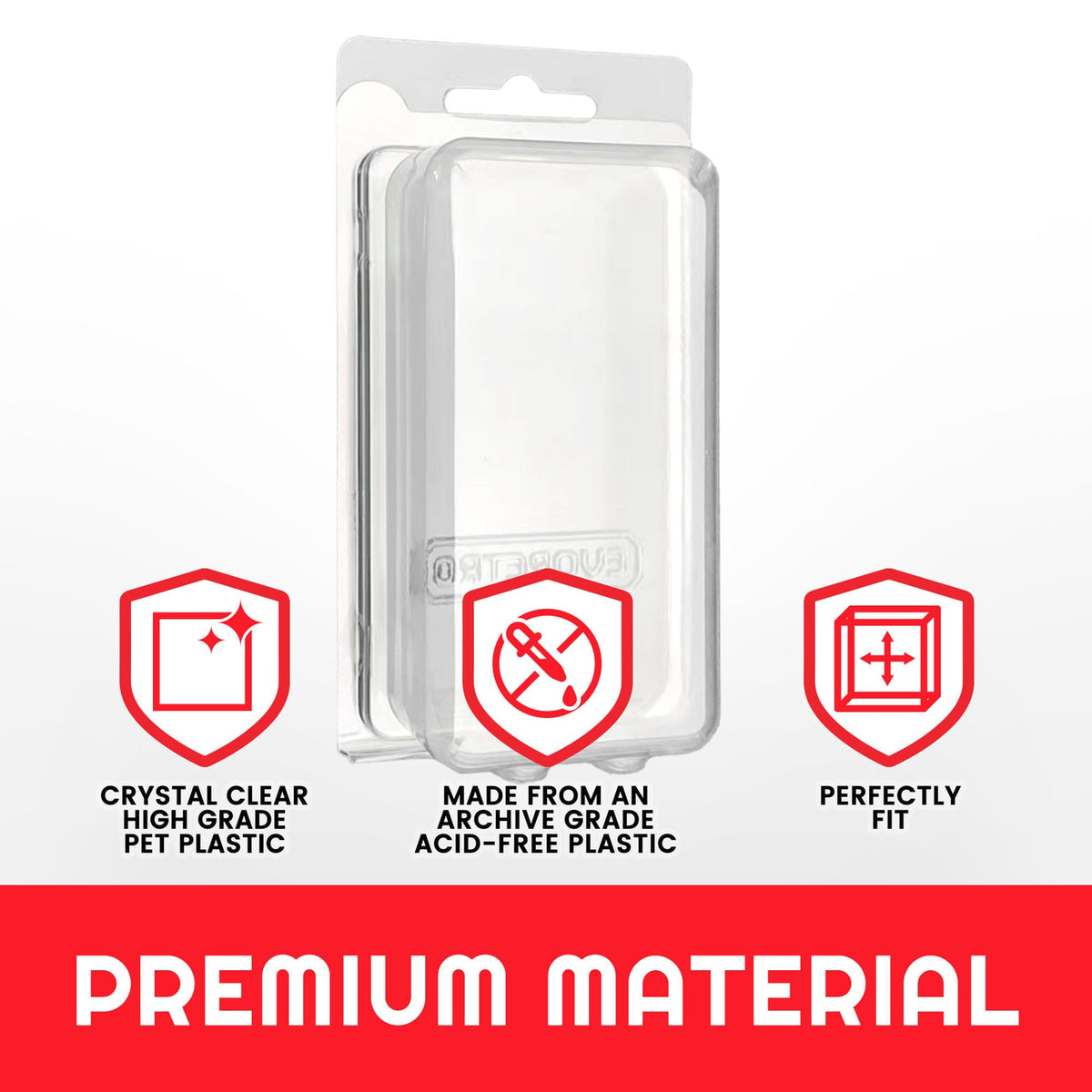 Produktbild Clamshell PET-fodral XL 35-pack för Actionfigurer