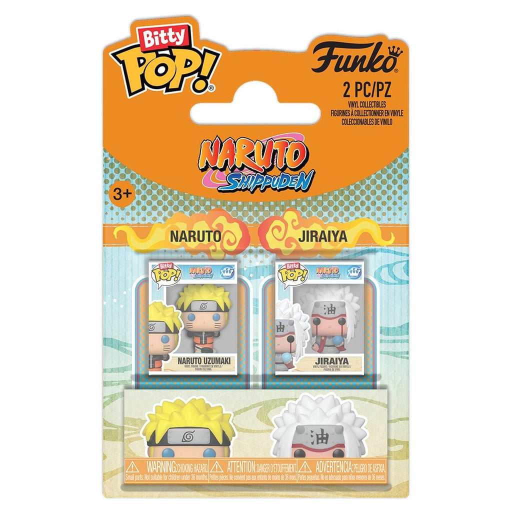 Produktbild Naruto Bitty POP! Vinylfigurer 2-pack Naruto & Jiraiya 2