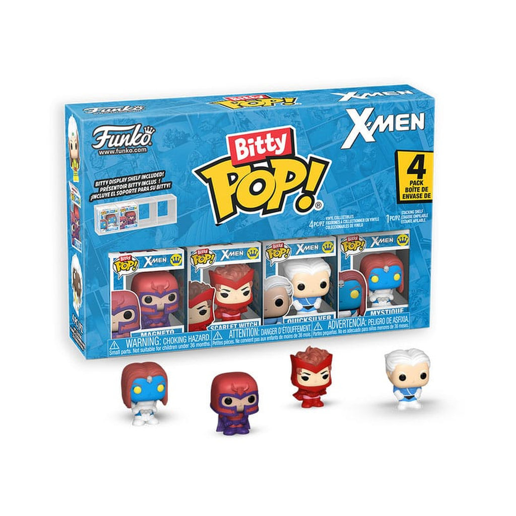 Produktbild X-Men Bitty POP! 4-pack vinylfigurer Magneto 2,5 cm