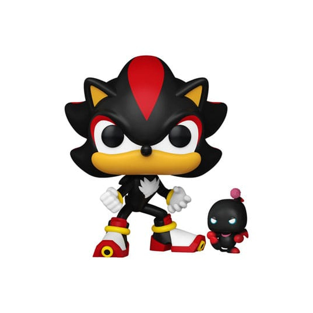 Produktbild Sonic The Hedgehog POP & Buddy! Vinylfigur Shadow med D-Chao