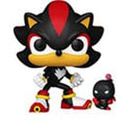 Produktbild Sonic The Hedgehog POP & Buddy! Vinylfigur Shadow med D-Chao