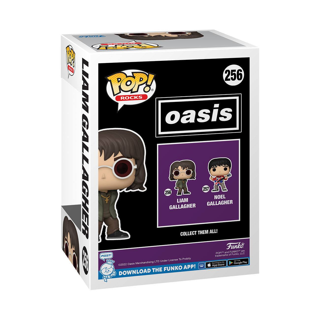 Produktbild Oasis POP! Rocks vinylfigur Liam Gallagher 9 cm