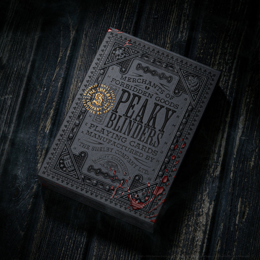 Produktbild Peaky Blinders Spelkort Forged In Smoke and Blood