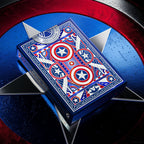 Produktbild Captain America Spelkort Patriotisk Design