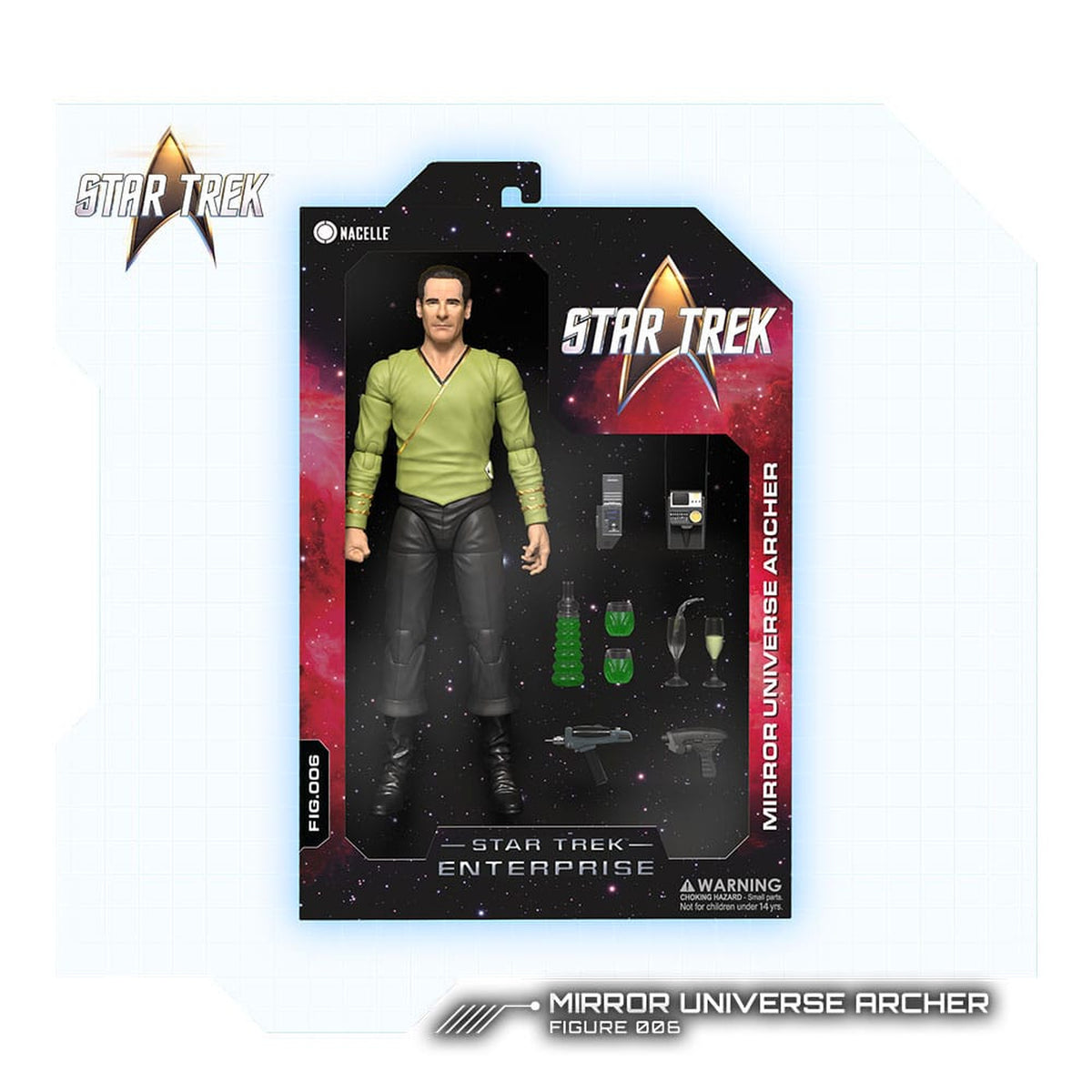 Product image Star Trek: Enterprise Action Figure 1/12 Mirror Universe