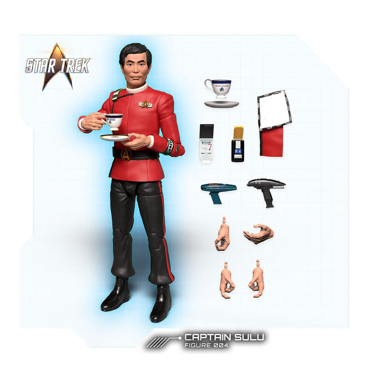 Produktbild Star Trek VI: The Undiscovered Country 1/12 actionfigur Captain Sulu