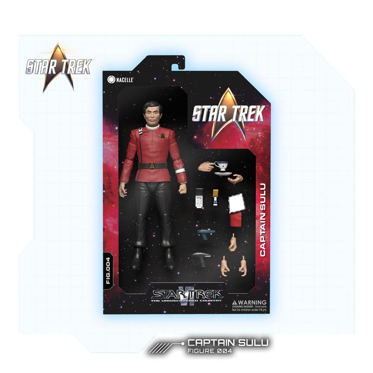 Produktbild Star Trek VI: The Undiscovered Country 1/12 actionfigur Captain Sulu