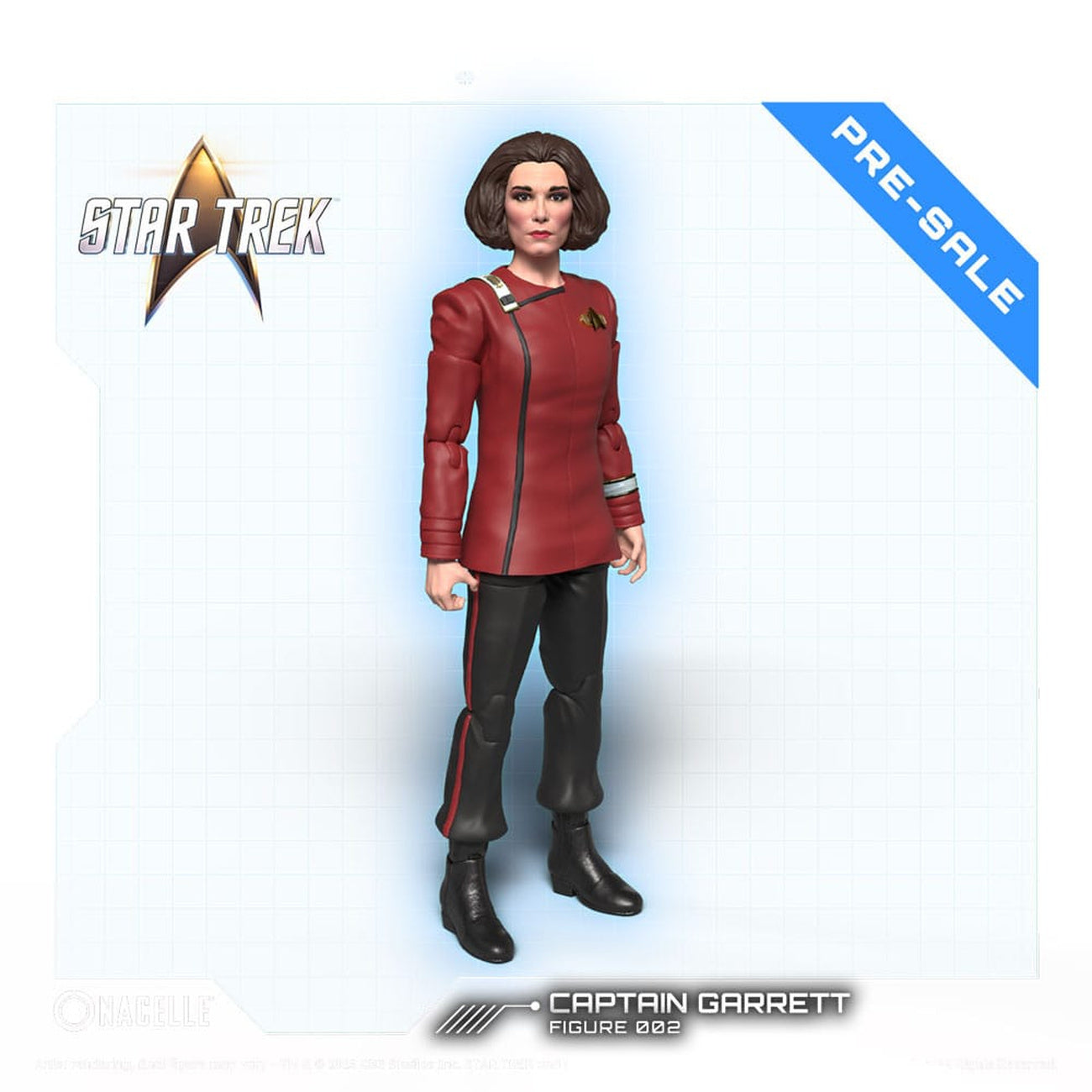 Produktbild Star Trek: The Next Generation Captain Garrett Actionfigur