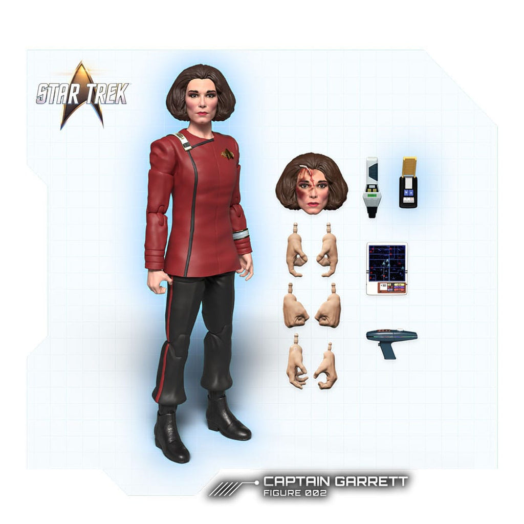 Produktbild Star Trek: The Next Generation Captain Garrett Actionfigur