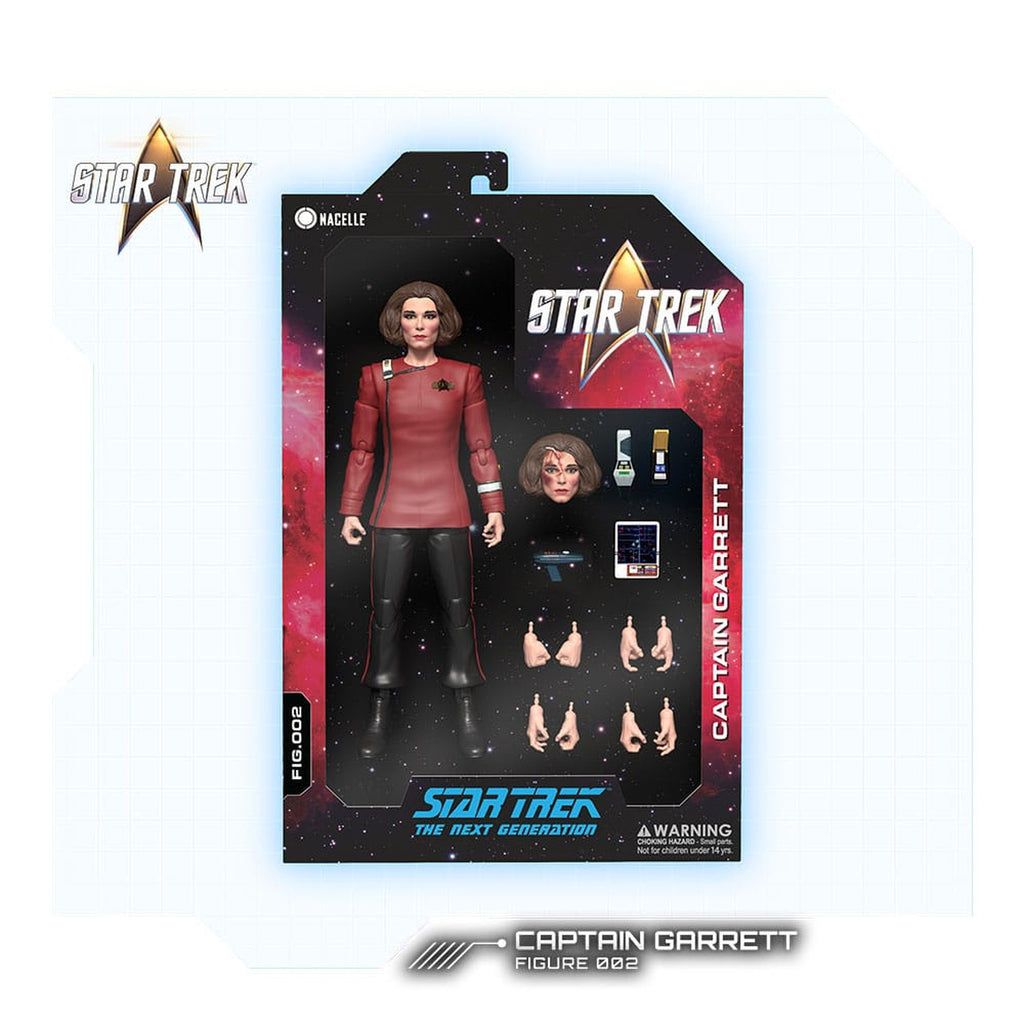Produktbild Star Trek: The Next Generation Captain Garrett Actionfigur