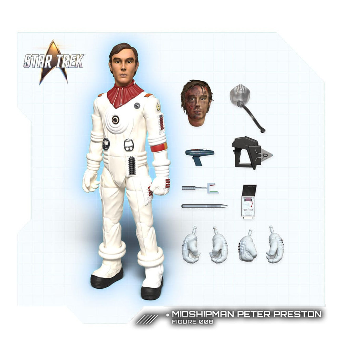 Product image Star Trek II: The Wrath of Khan 1/12 Action Figure Peter Preston