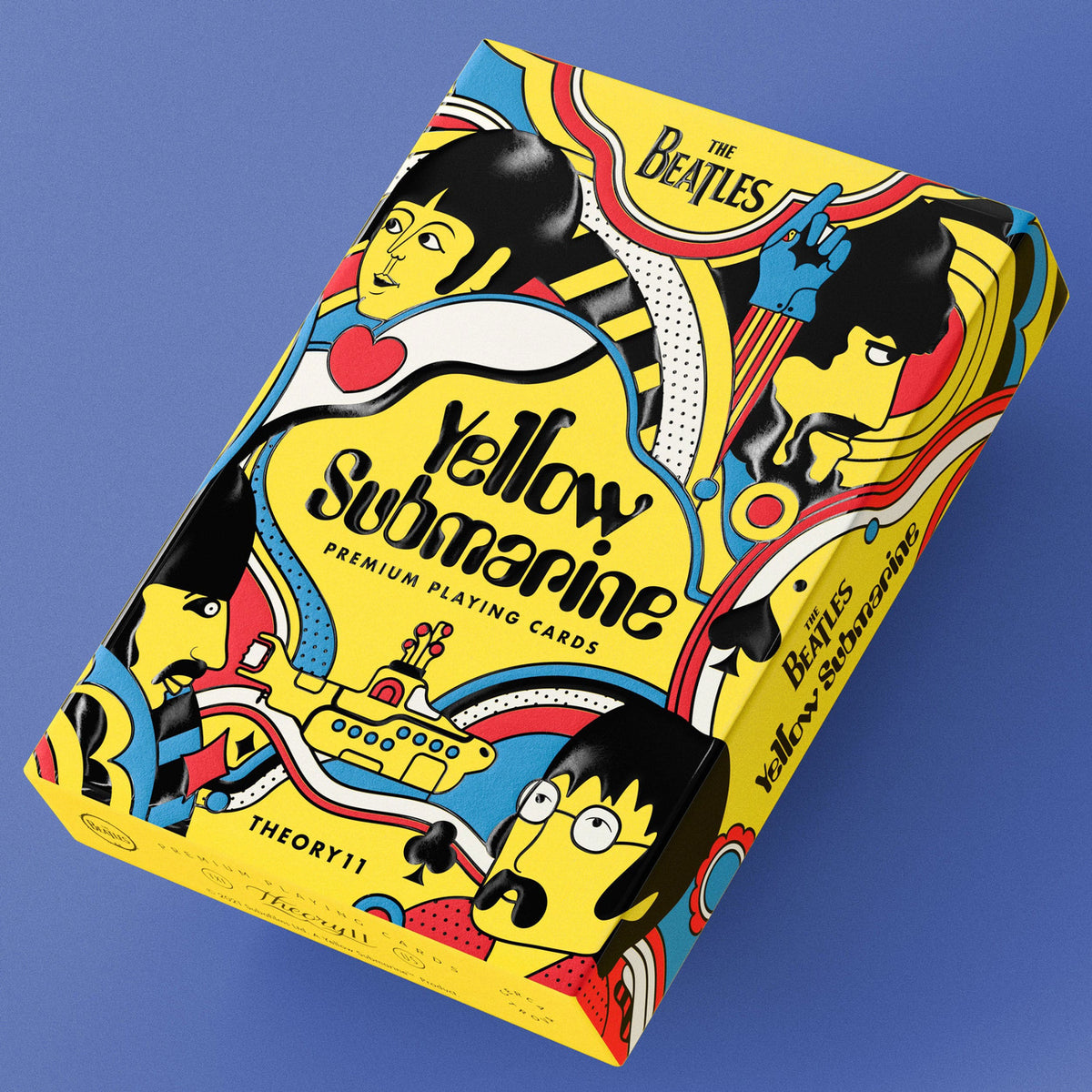 Produktbild The Beatles Spellkort Yellow Submarine