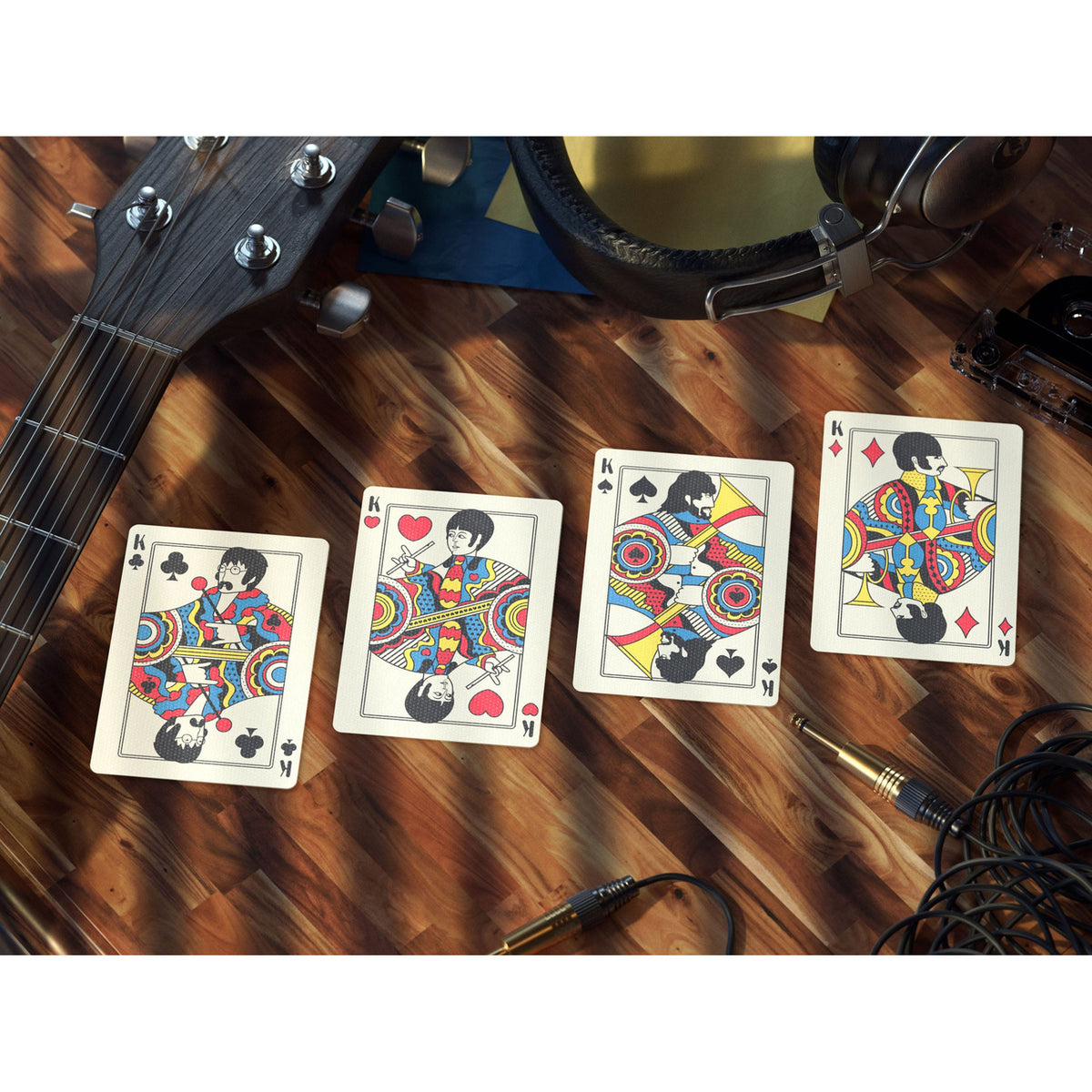 Produktbild The Beatles Spellkort Yellow Submarine