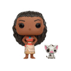 Produktbild Vaiana POP! Disney vinylfigur Vaiana & Pua 9 cm