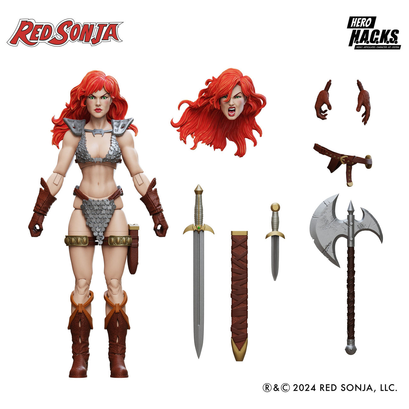 Produktbild Red Sonja Hero H.A.C.K.S. Actionfigur Red Sonja