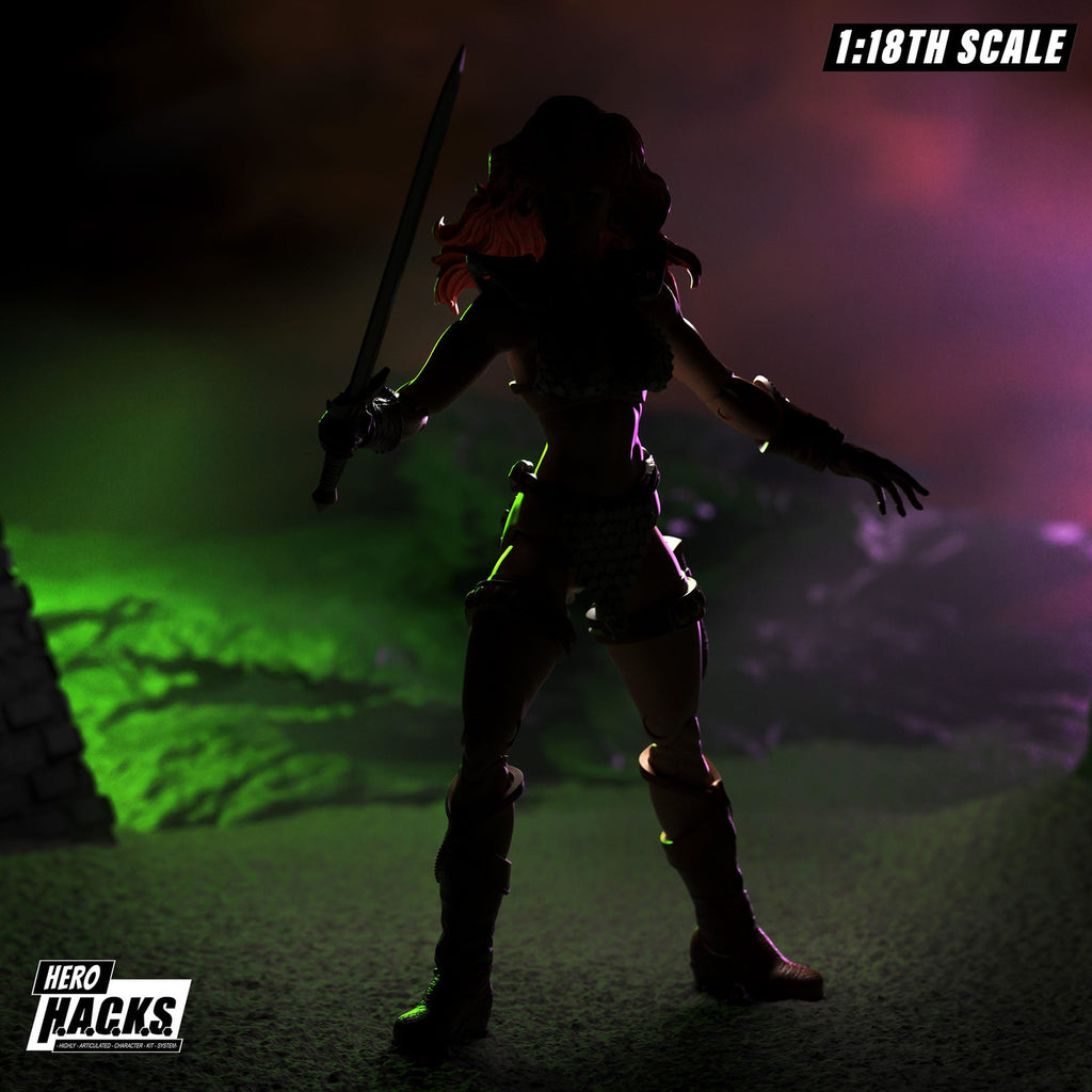 Produktbild Red Sonja Hero H.A.C.K.S. Actionfigur Red Sonja