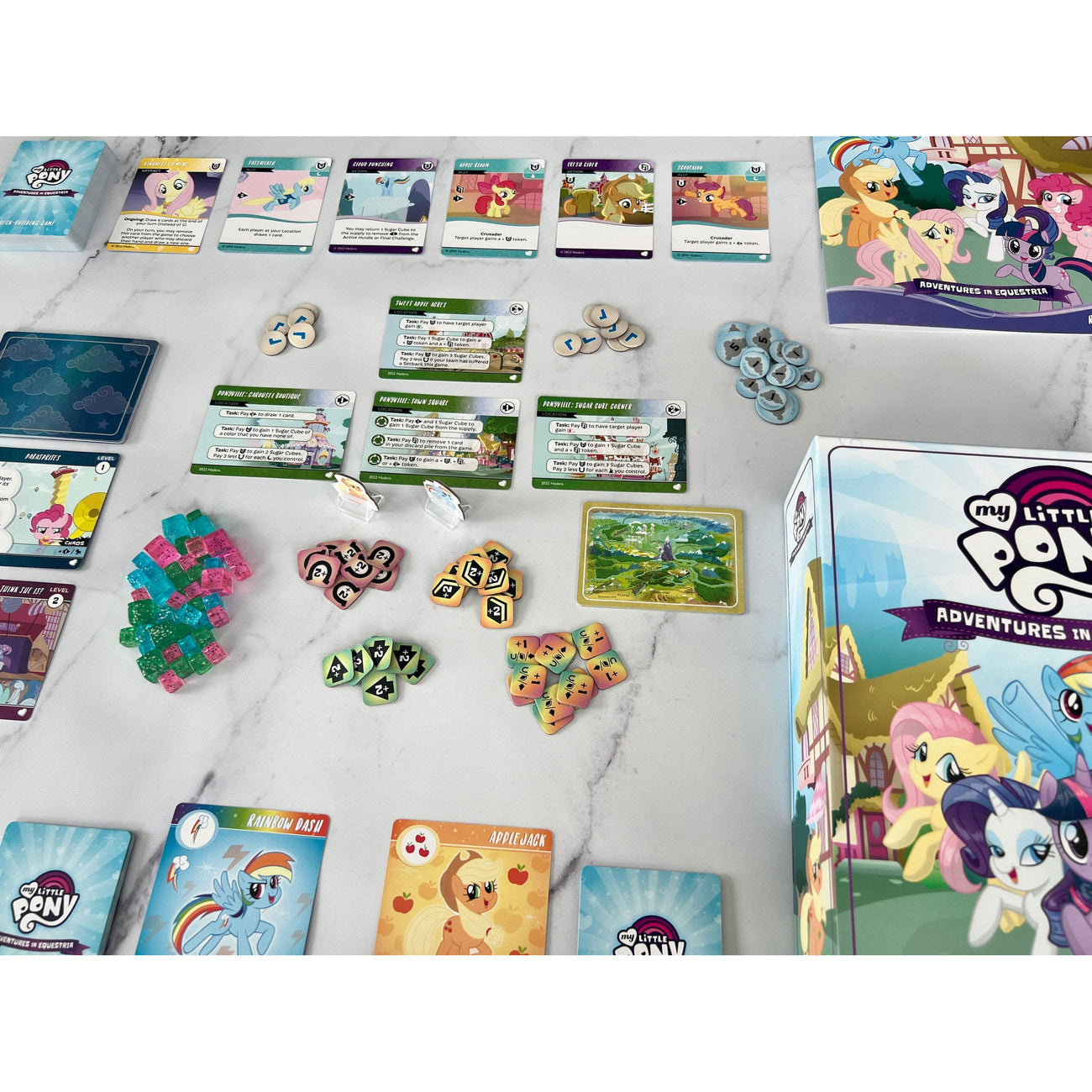 Produktbild My Little Pony Kortspel Deck-Building Adventures in Equestria