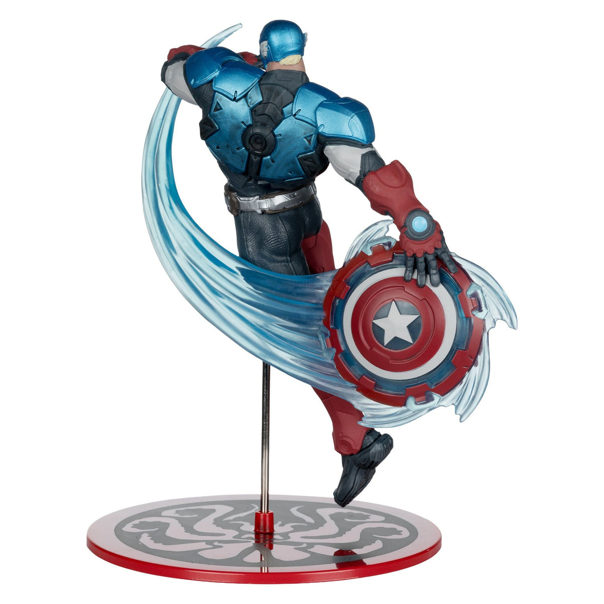 Produktbild Marvel Rivals Collection 1/10 actionfigur Captain America