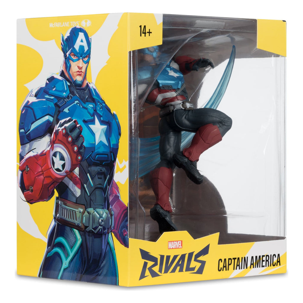 Produktbild Marvel Rivals Collection 1/10 actionfigur Captain America