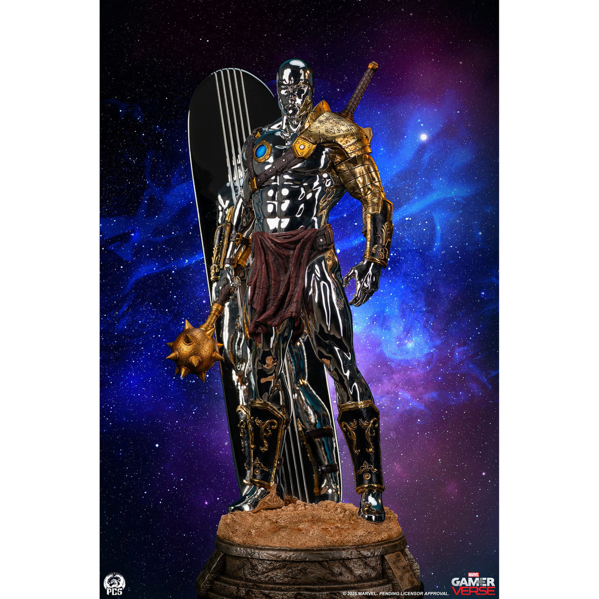 Produktbild Marvel Gamerverse Staty 1/3 Silver Surfer 77 cm