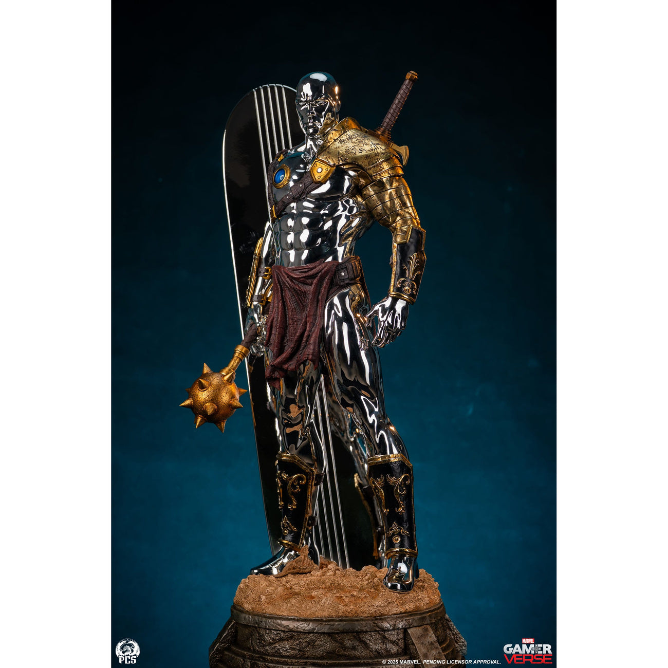 Produktbild Marvel Gamerverse Staty 1/3 Silver Surfer 77 cm