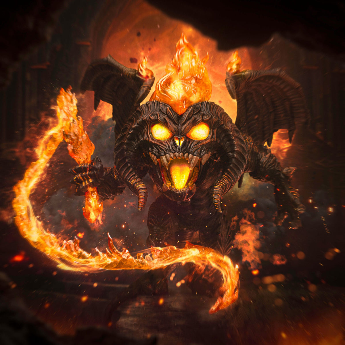 Produktbild Sagan om Ringen Mini Co. PVC-figur Balrog 17 cm