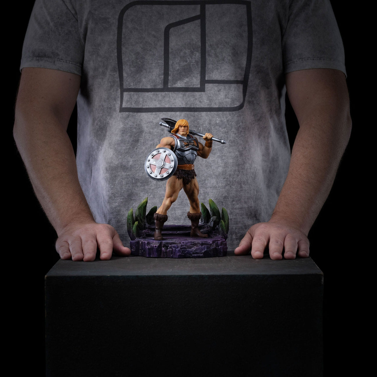 Produktbild Masters of the Universe Art Scale-staty 1/10 He-Man Battle