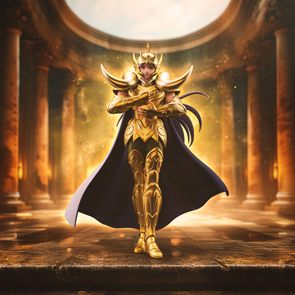 Produktbild Saint Seiya Art Scale‑staty 1/10 Aries Mu 23 cm
