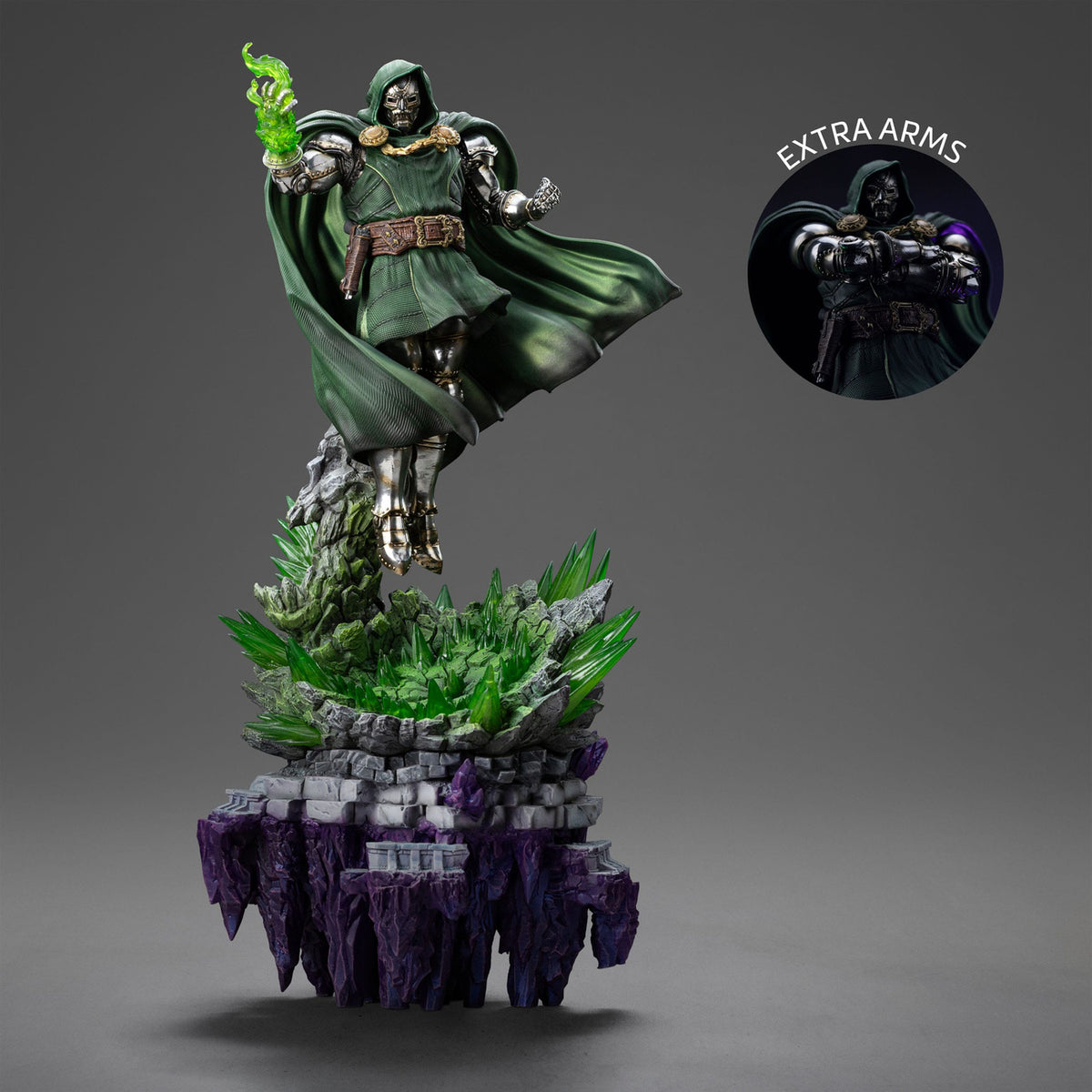 Produktbild Doctor Doom Marvel Legends Diorama Art Scale Staty