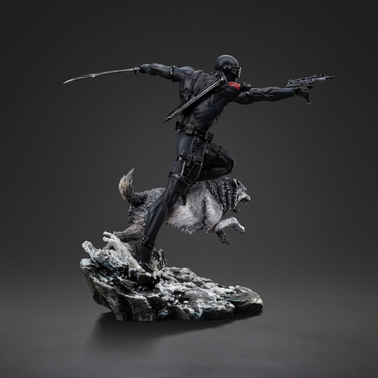 Produktbild GI Joe Art Scale-staty 1/10 Snake Eyes 23 cm