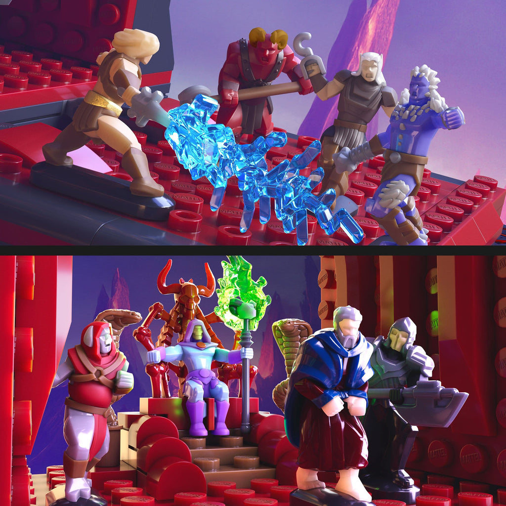 Produktbild Masters of the Universe Mattel Brick Shop Byggset Snake Mountain