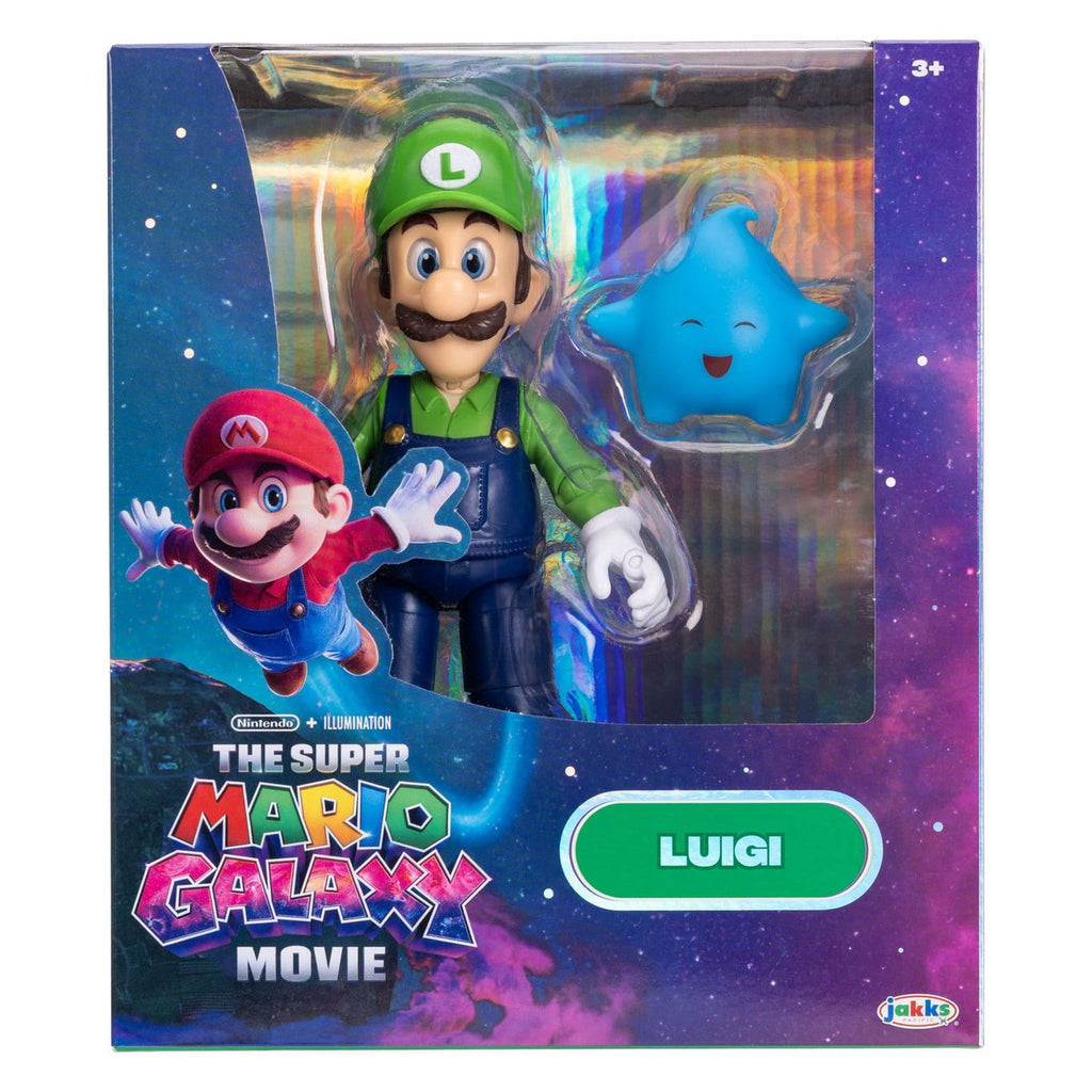 Produktbild The Super Mario Galaxy Movie actionfigur Luigi 13 cm