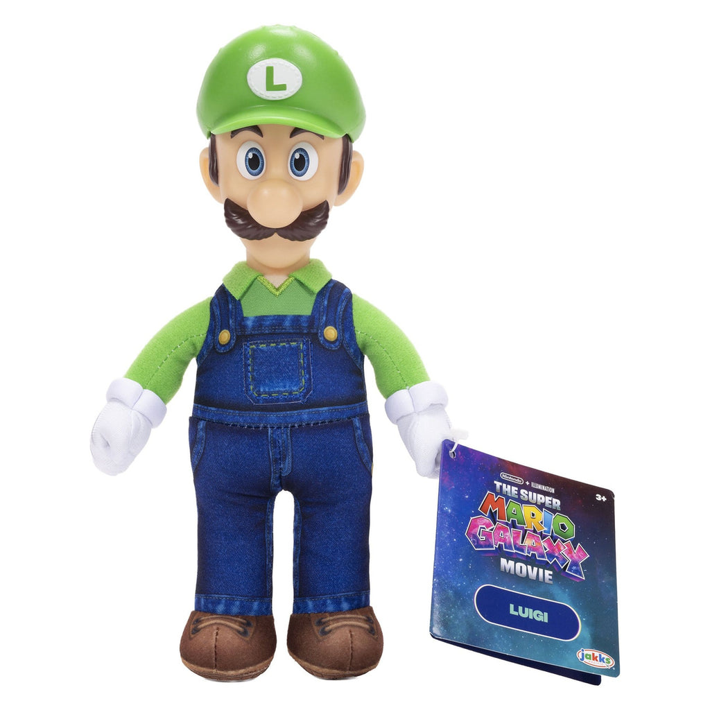 Produktbild The Super Mario Bros. Movie plyschfigur Luigi 23 cm