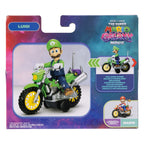 Produktbild Super Mario Galaxy – Luigi actionfigur från filmen med motorcykel
