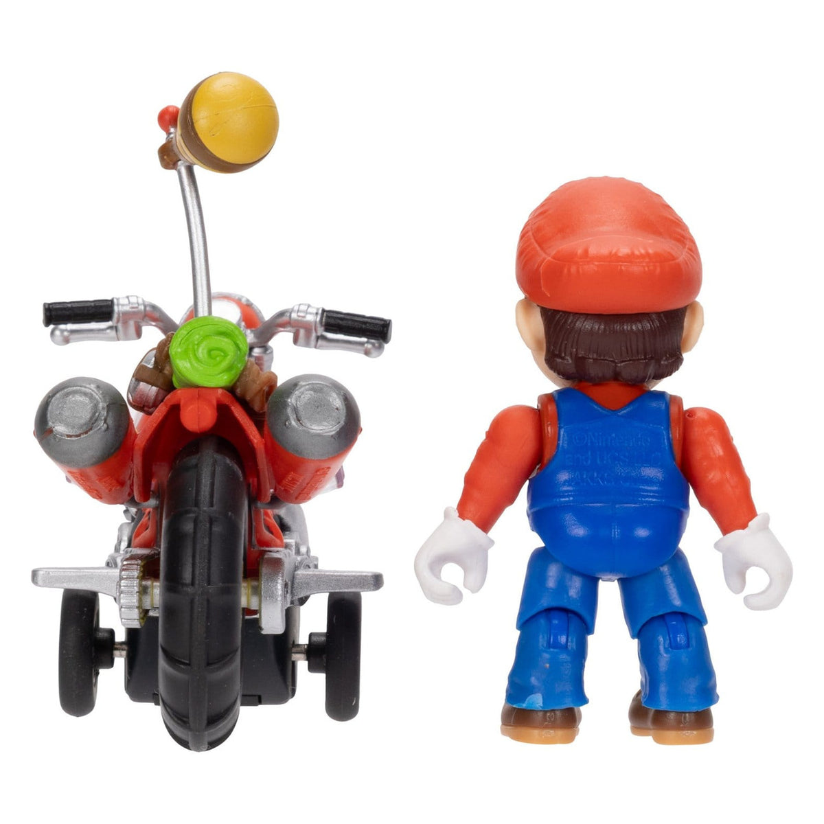 Produktbild Super Mario Galaxy Movie actionfigur med motorcykel