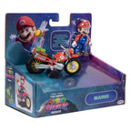 Produktbild Super Mario Galaxy Movie actionfigur med motorcykel
